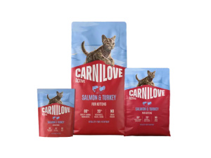 Carnilove Salmon & Turkey kittenvoer