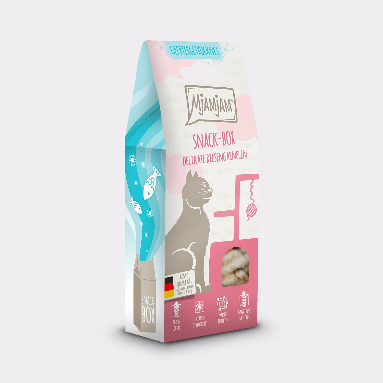 MjaMjaM gevriesdroogde snacks gamba's