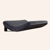 Cosy And Dozy Chill wand bed wenge fluffy antraciet