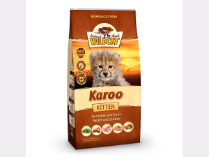 Wildcat Karoo Konijn, Kip en zalm kittenvoer