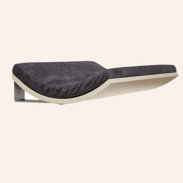 Cosy And Dozy Chill wand bed Maple Smooth Donkergrijs