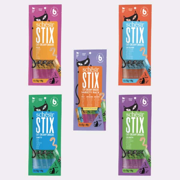 Schesir Stix liquid snack voor katten
