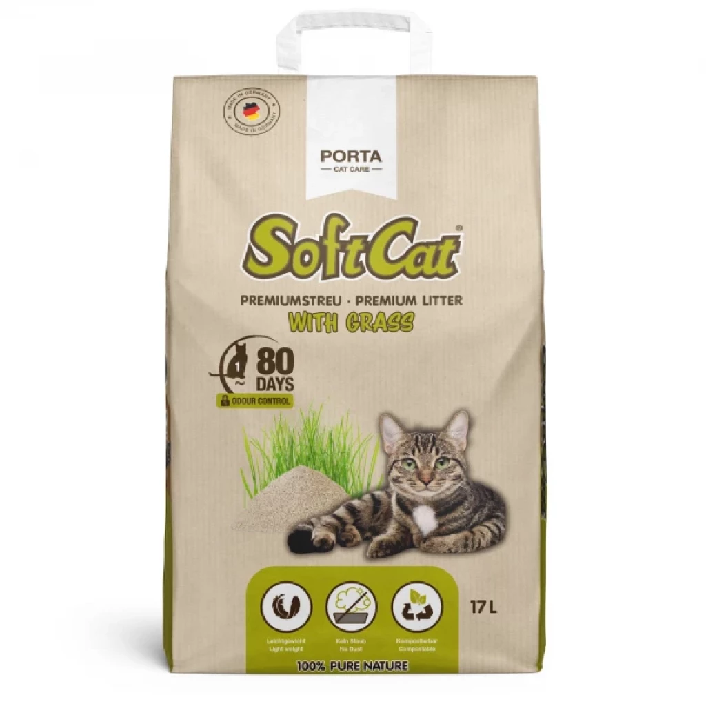 Porta SoftCat Grass 17Liter