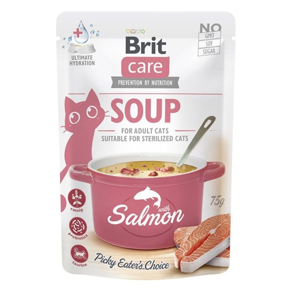 Brit Care Cat Soup Zalm