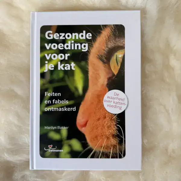 Kattenboek Gezonde Voeding voor je Kat Marilyn bakker Catmoneo