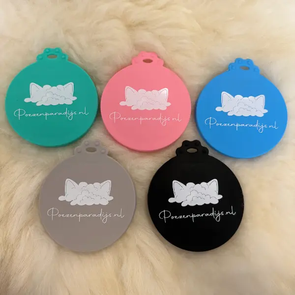 Poezenparadijs Silicone Deksels voor Kattenvoer Blikken