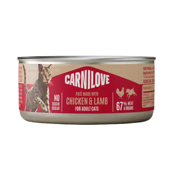 Carnilove Cans Paté Compleet Natvoer Kat Chicken & Lamb