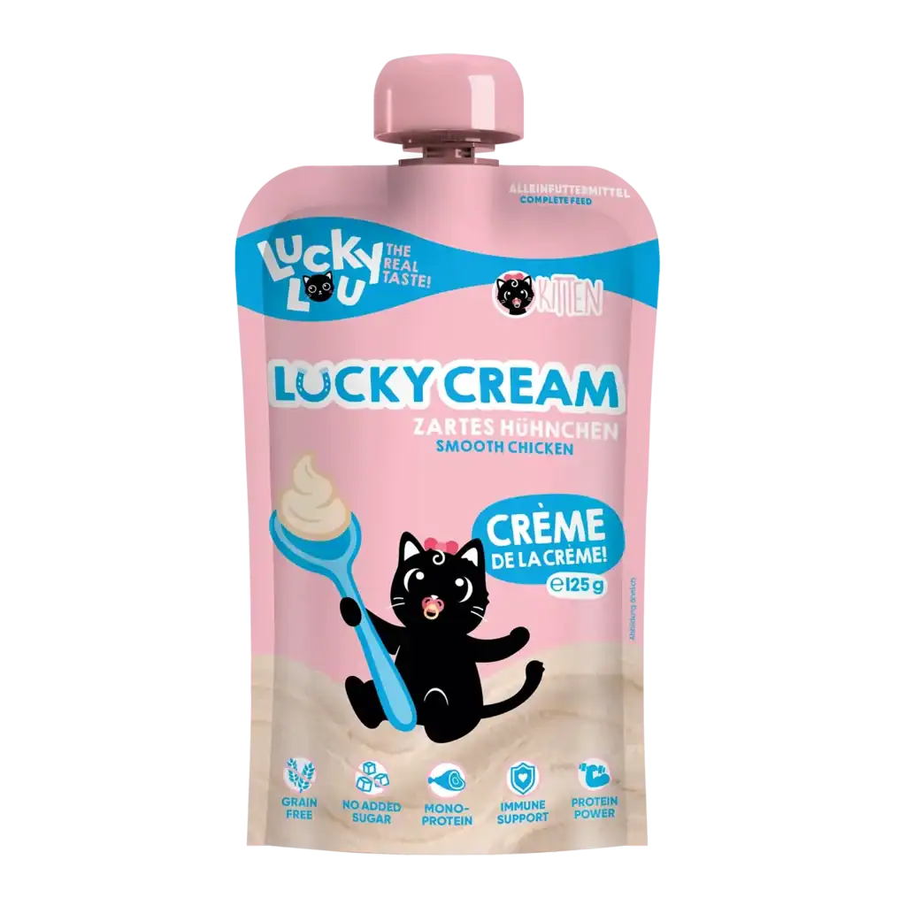 Lucky Lou Lucky Cream Kitten Natvoer Kip